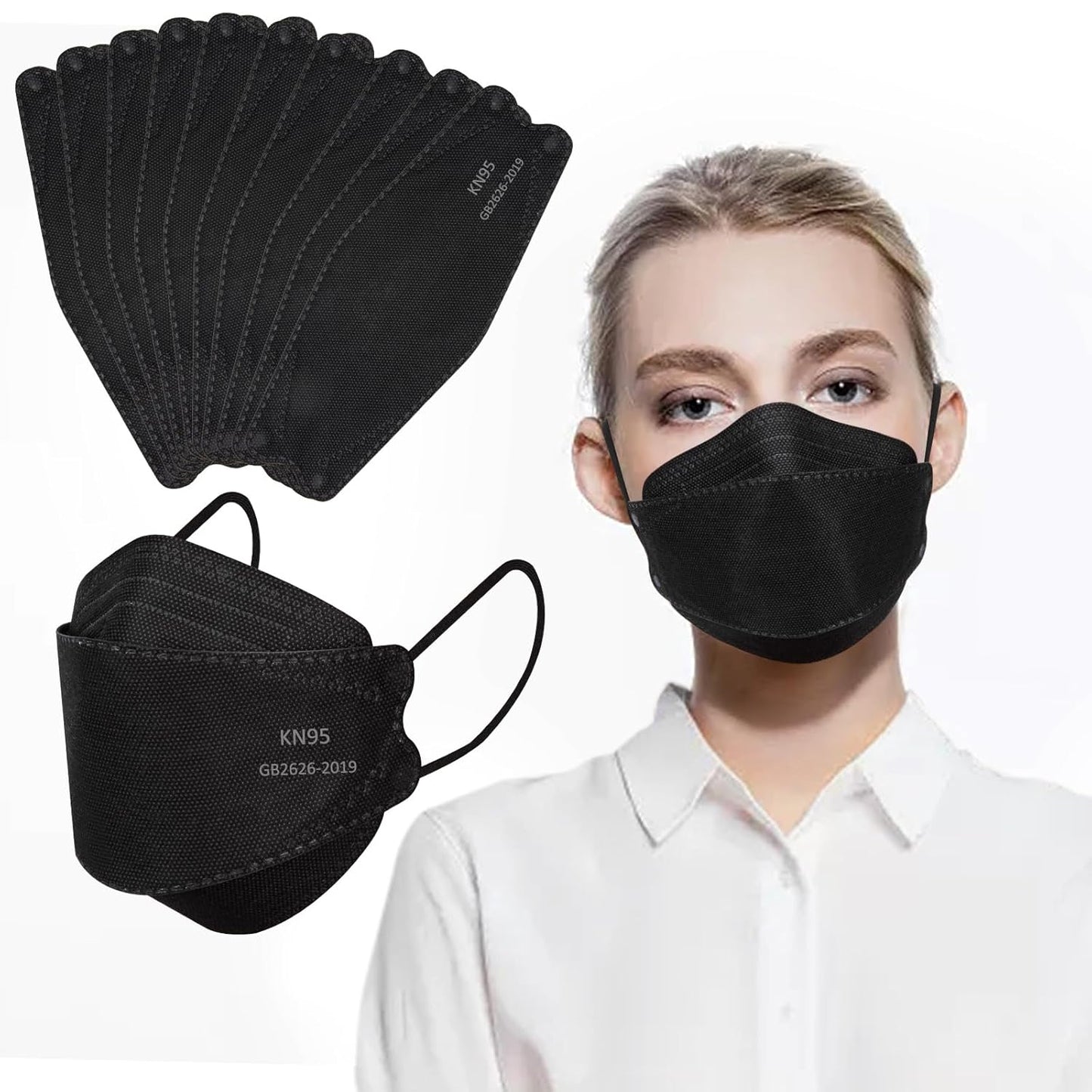 KN95 Face Masks for Adults 50 Pack