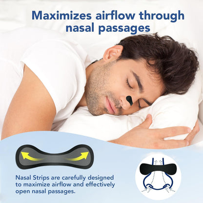 60 Pcs Nasal Strips for Snoring